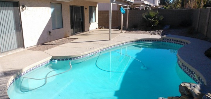 New house pool